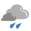 couvert /pluie modérée couvert /pluie modérée